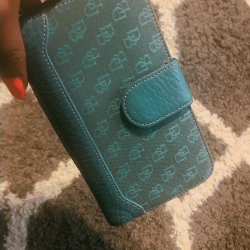 Blue Textured Folding Phone Case